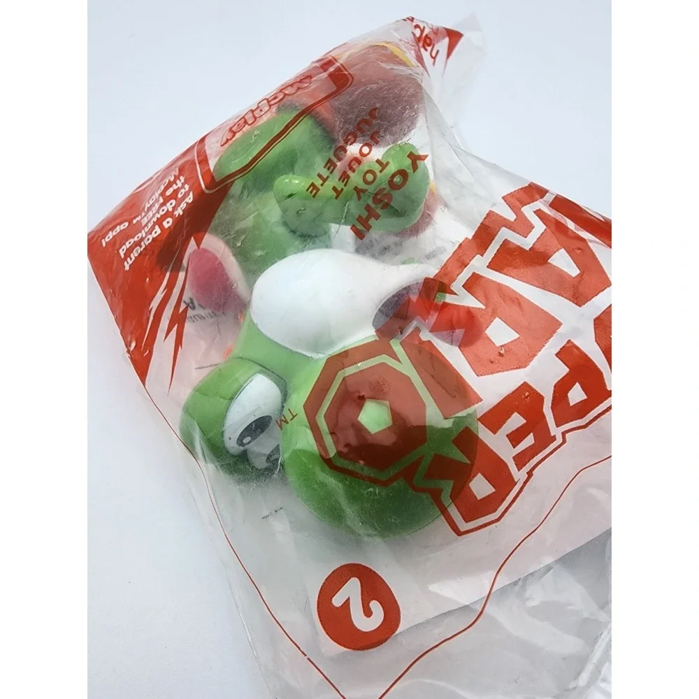 McDonalds Happy‎ Meal Super Mario Bros Nintendo Yoshi Toy #2 Sealed New 2017